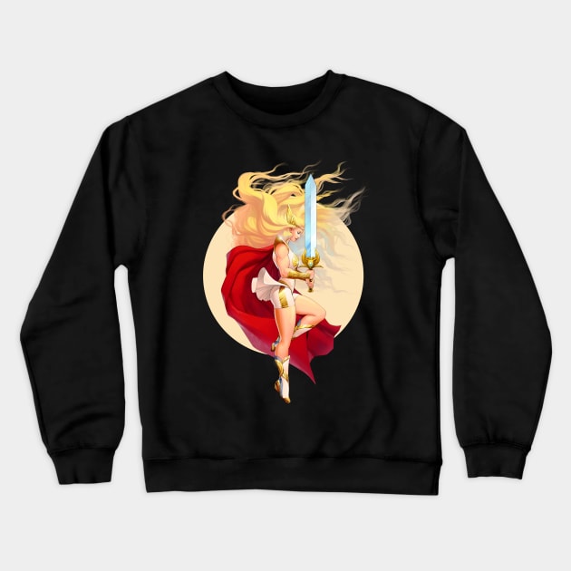 The Princess of the Power Crewneck Sweatshirt by SoniaMatas